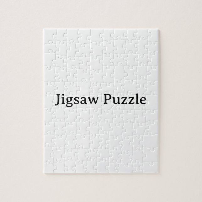 Create Your Own Simple Brand Promotion Jigsaw Puzzle (Vertical)