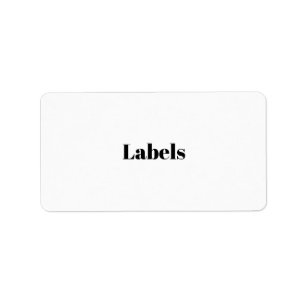 Create Your Own Simple Brand Promotion Label