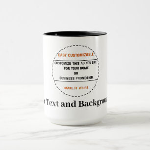 Create Your Own Simple Brand Promotion Mug