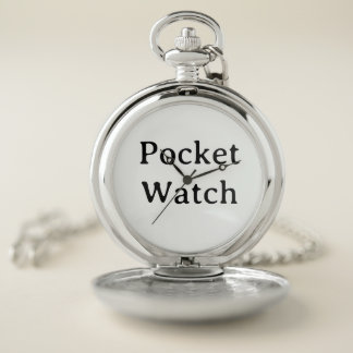 Create Your Own Simple Brand Promotion Pocket Watch