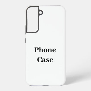 Create Your Own Simple Brand Promotion Samsung Galaxy Case
