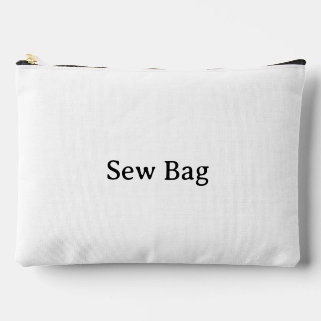 Create Your Own Simple Brand Promotion Sew Bag (Front)