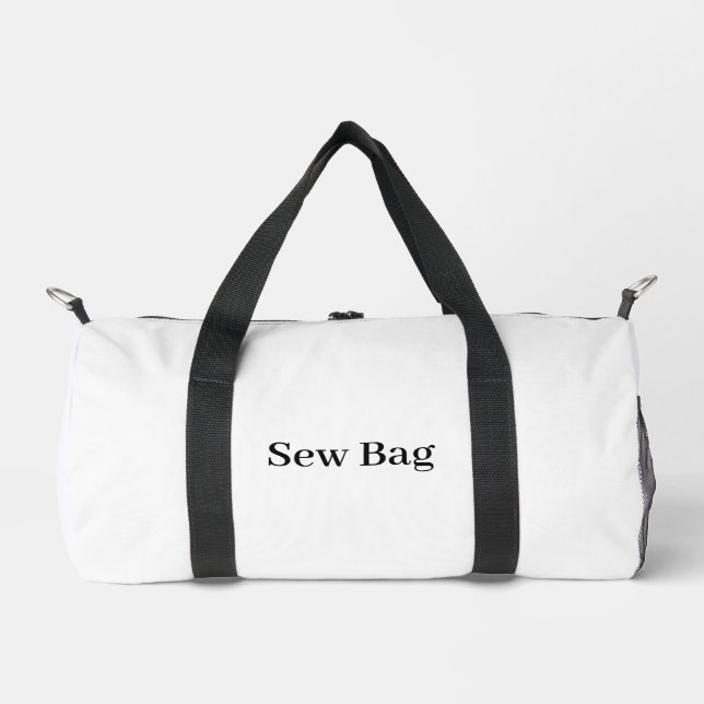 Create Your Own Simple Brand Promotion Sew Bag (Front)