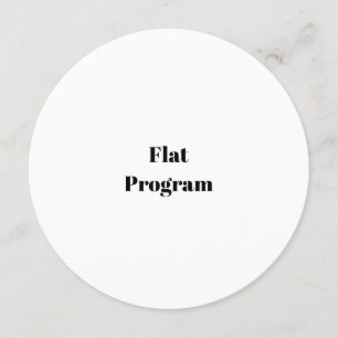 Create Your Own Simple Business 5.25" x 5.25" Flat Programme