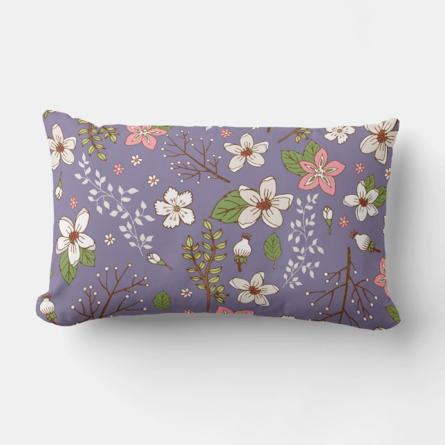 Create Your Own Simple Custom 13" x 21" Lumbar Cushion (Front)