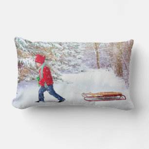 Create Your Own Simple Custom 13" x 21" Lumbar Cushion