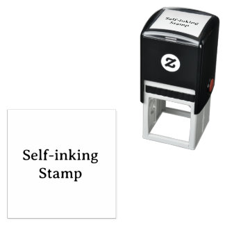 Create Your Own Simple Custom 1.5" x 1.5" Self-inking Stamp