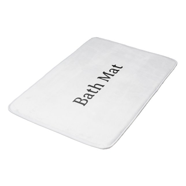 Create Your Own Simple Custom 24” x 36” Large Bath Mat (Angled)