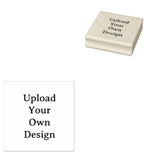 Create Your Own Simple Custom 2.5" x 2.5" Rubber Stamp