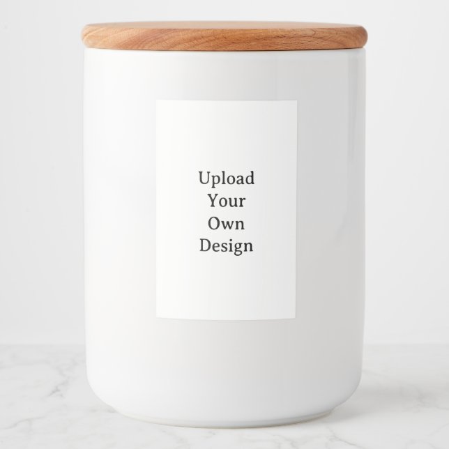 Create Your Own Simple Custom 2" x 3" Container  Food Label (Front)