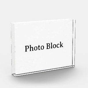 Create Your Own Simple Custom 5" x 7" Horizontal Photo Block
