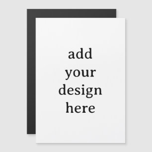 Create Your Own Simple Custom 5" x 7" Magnetic Invitation