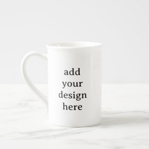 Create Your Own Simple Custom Bone China Mug