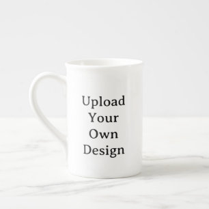 Create Your Own Simple Custom Bone China Mug
