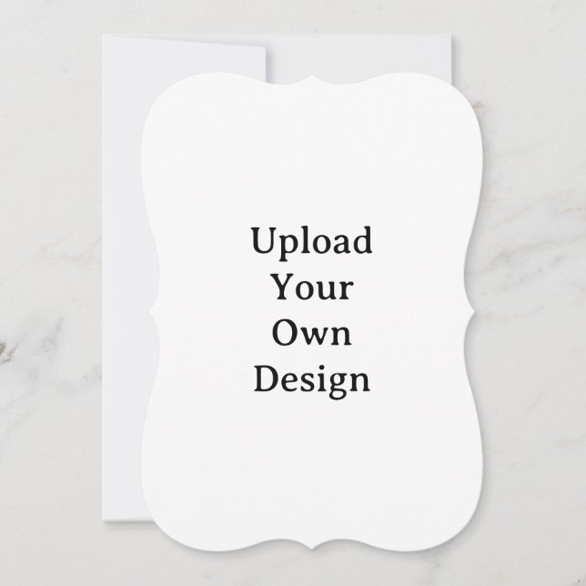 Create Your Own Simple Custom Bracket 5" x 7" Invitation (Front)