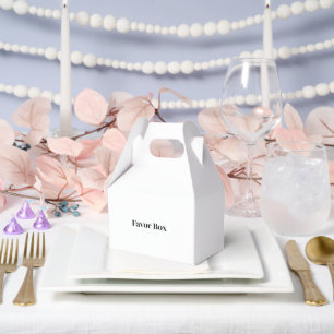Create Your Own Simple Custom Favour Box