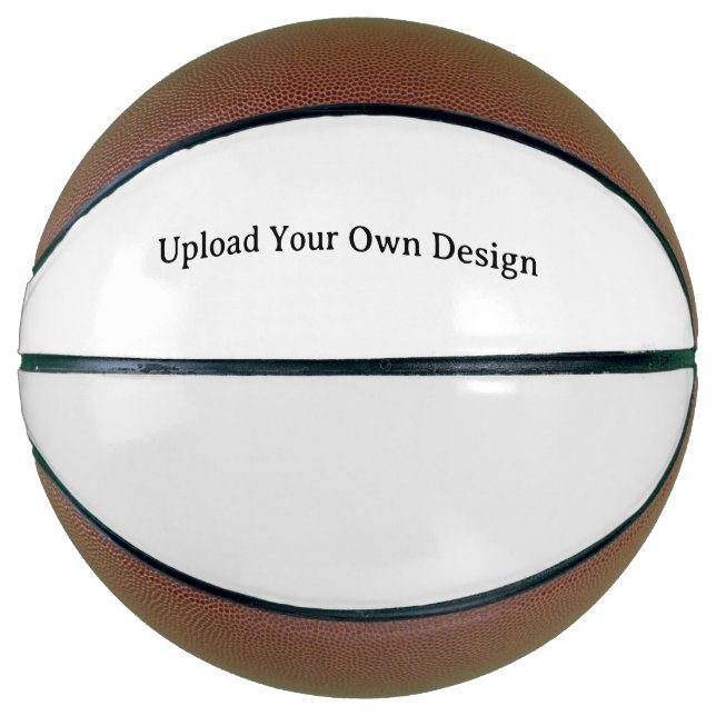 Create Your Own Simple Custom Fullsize Basketball (Front)