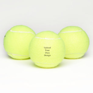 Create Your Own Simple Custom Generic Unbranded Tennis Balls