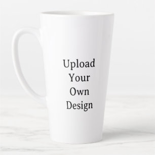 Create Your Own Simple Custom Large 17oz Latte Mug