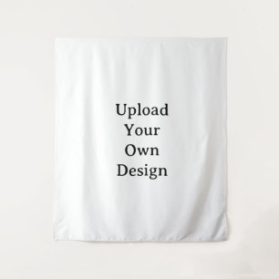 Create Your Own Simple Custom Large 68" x 80" Tapestry
