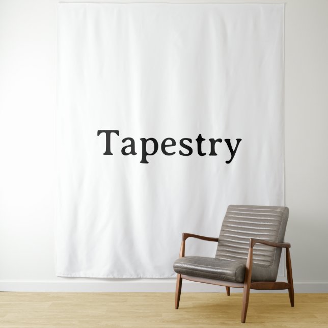 Create Your Own Simple Custom Large 88"x104"  Tapestry (In Situ)