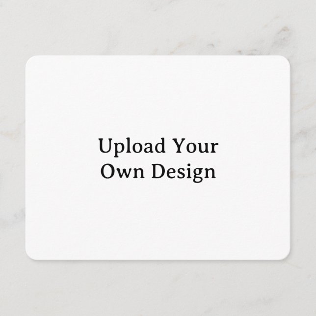 Create Your Own Simple Custom Rounded 4.25" x 5.5" Enclosure Card (Front)
