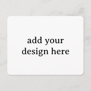 Create Your Own Simple Custom Rounded 4.25" x 5.5" Enclosure Card