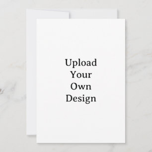 Create Your Own Simple Custom Squared 5" x 7" Invitation