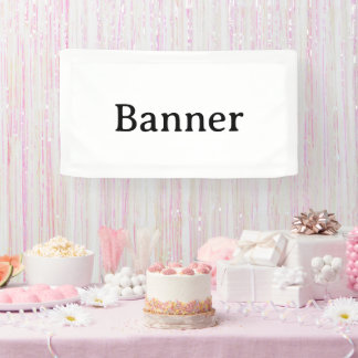 Create Your Own Simple Custom Vinyl 1.6' x 3' Banner