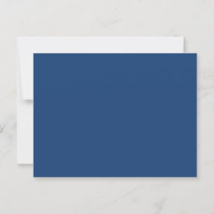 Create Your Own simple dark blue Postcard