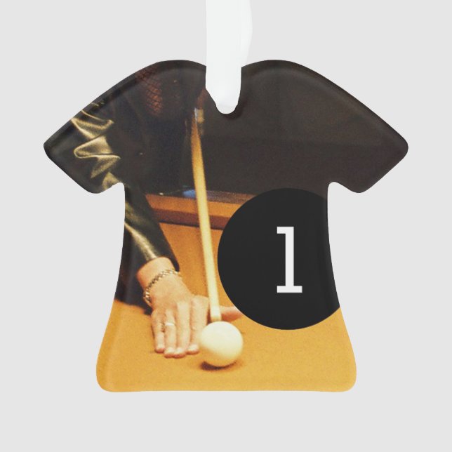 Create Your Own Simple Easy 2 images Ornament (Front)