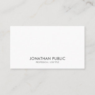Create Your Own Simple Elegant Design Modern Business Card