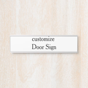 create your own simple Hanging Name Plate, Standar Door Sign
