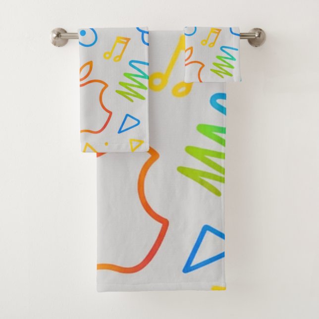 Create Your Own Simple personalised Trending Bath Towel Set (Insitu)