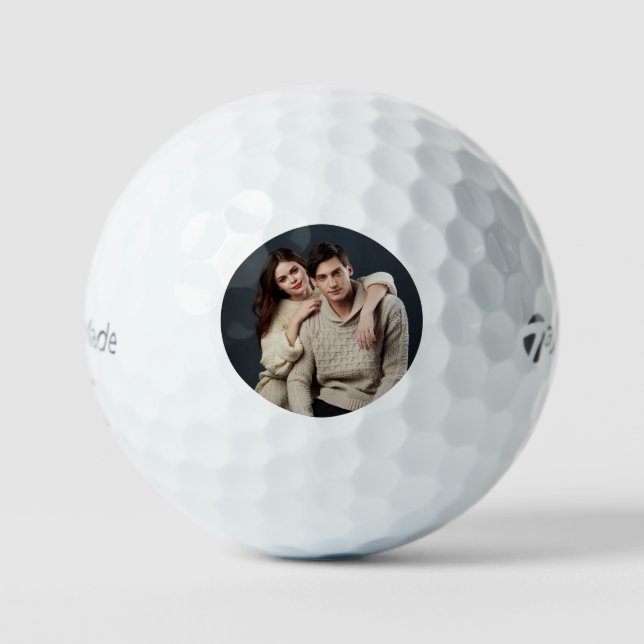 Create Your Own Simple Photo Golf Balls (Front)
