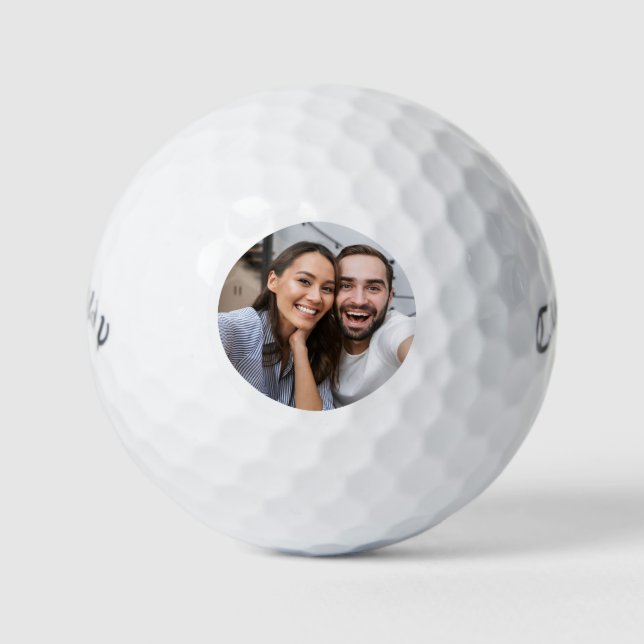 Create Your Own Simple Photo Golf Balls (Front)