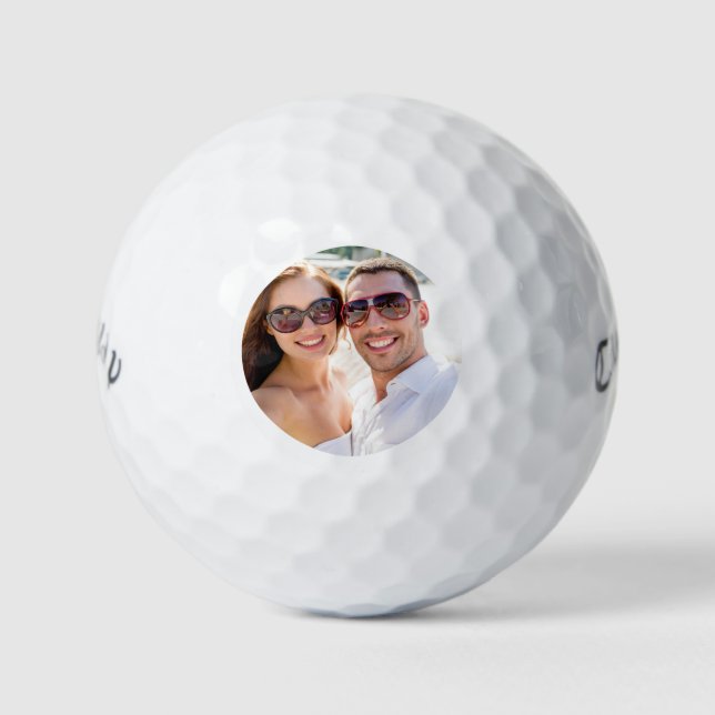 Create Your Own Simple Photo Golf Balls (Front)