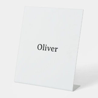 Create Your Own Simple Professional 10" X 12" Pedestal Sign