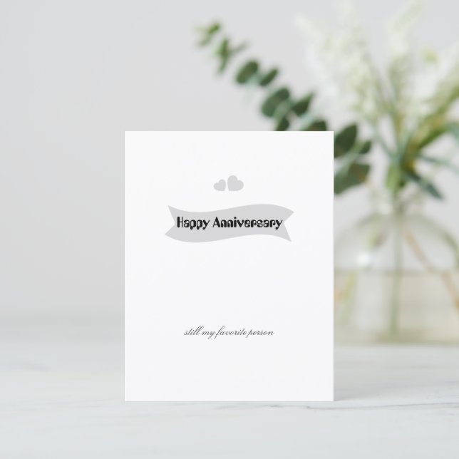 Create Your Own Simple Professional 4.25" x 5.5" Invitation (Standing Front)