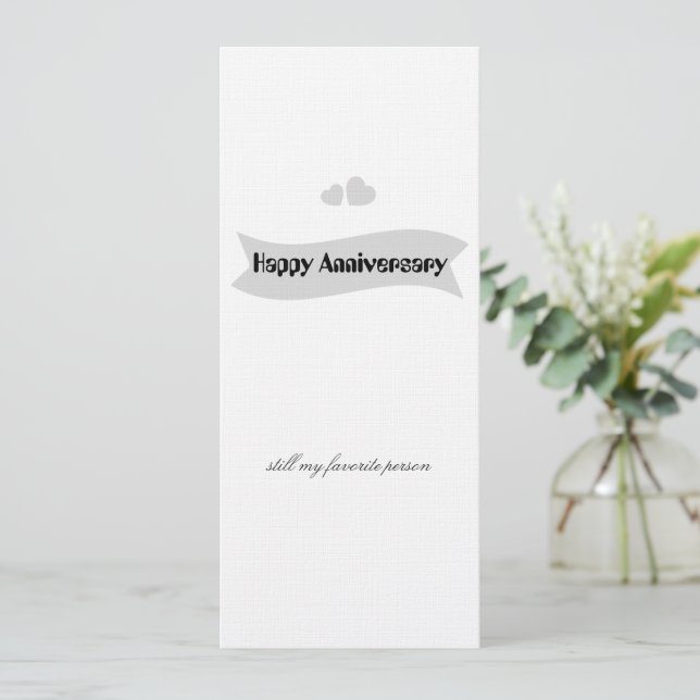 Create Your Own Simple Professional 4" x 9.25" Invitation (Standing Front)