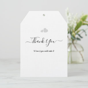 Create Your Own Simple Professional 5" x 7" Flat Thank You Card
