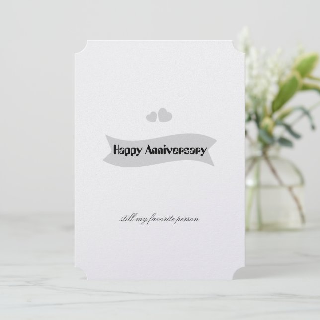 Create Your Own Simple Professional 5" x 7" Invitation (Standing Front)