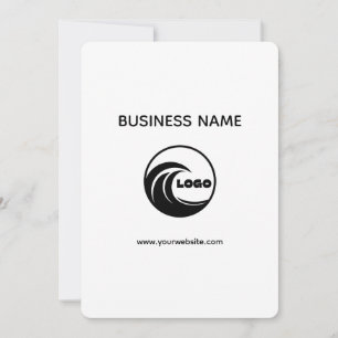 Create Your Own Simple Professional 5" x 7" Invitation