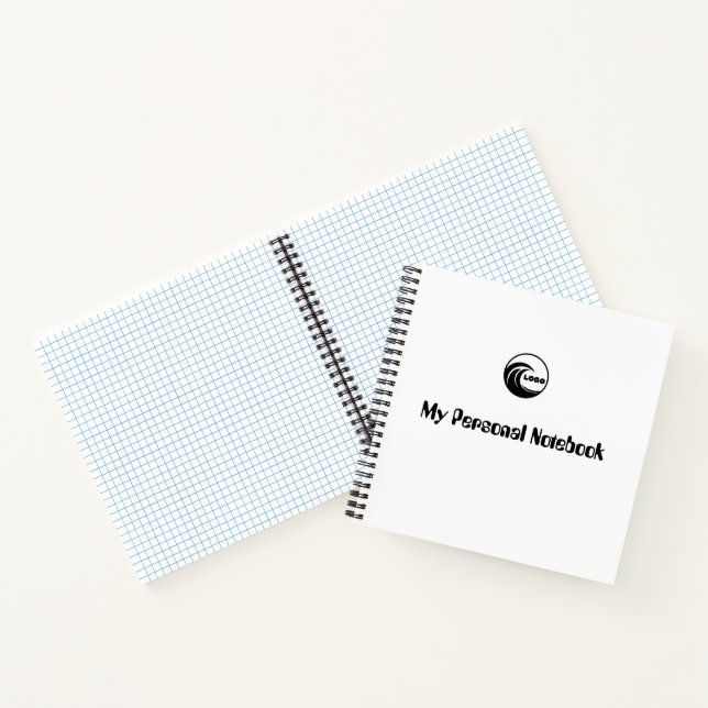 Create Your Own Simple Professional 8.5" x 8.5"  Notebook (Inside)