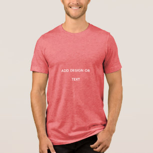 Create Your Own simple Tri-Blend Shirt