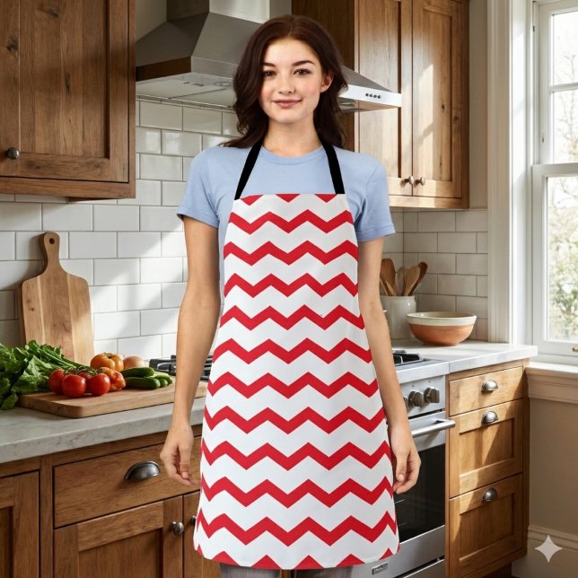 Create Your Own Simple zigzag Apron (Creator Uploaded)
