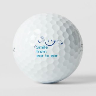 Create Your Own Sky Blue Denim Blue Personal Golf Balls