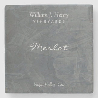 Create Your Own Slate Stone Wine Coasters