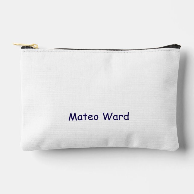Create Your Own Small Accessory Pouch (Front)