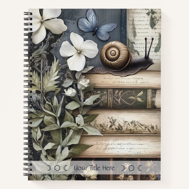 Create Your Own Snail Herbology Books Botanical (Front)